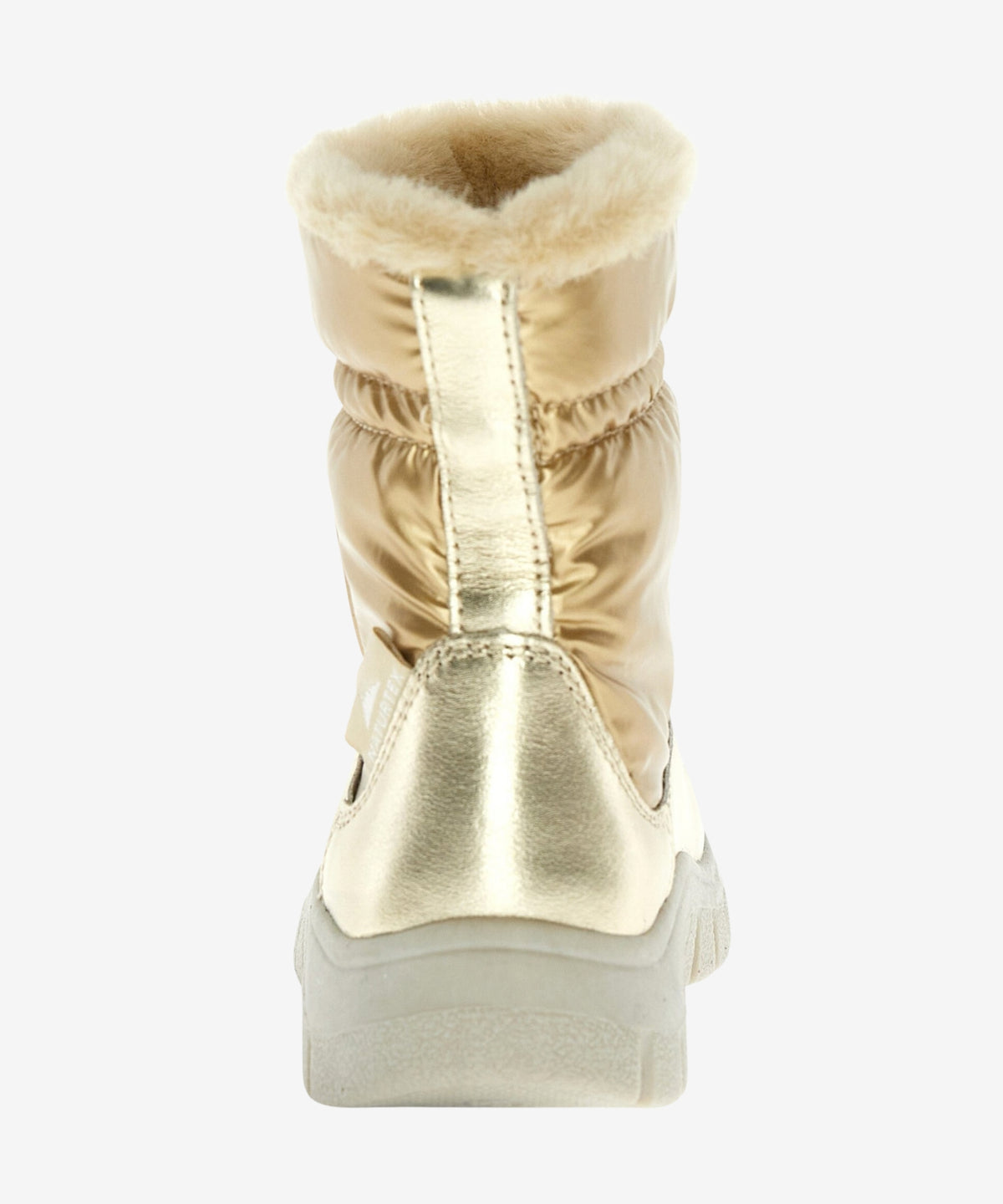 Varna Metallic Fur Støvler - Platinum