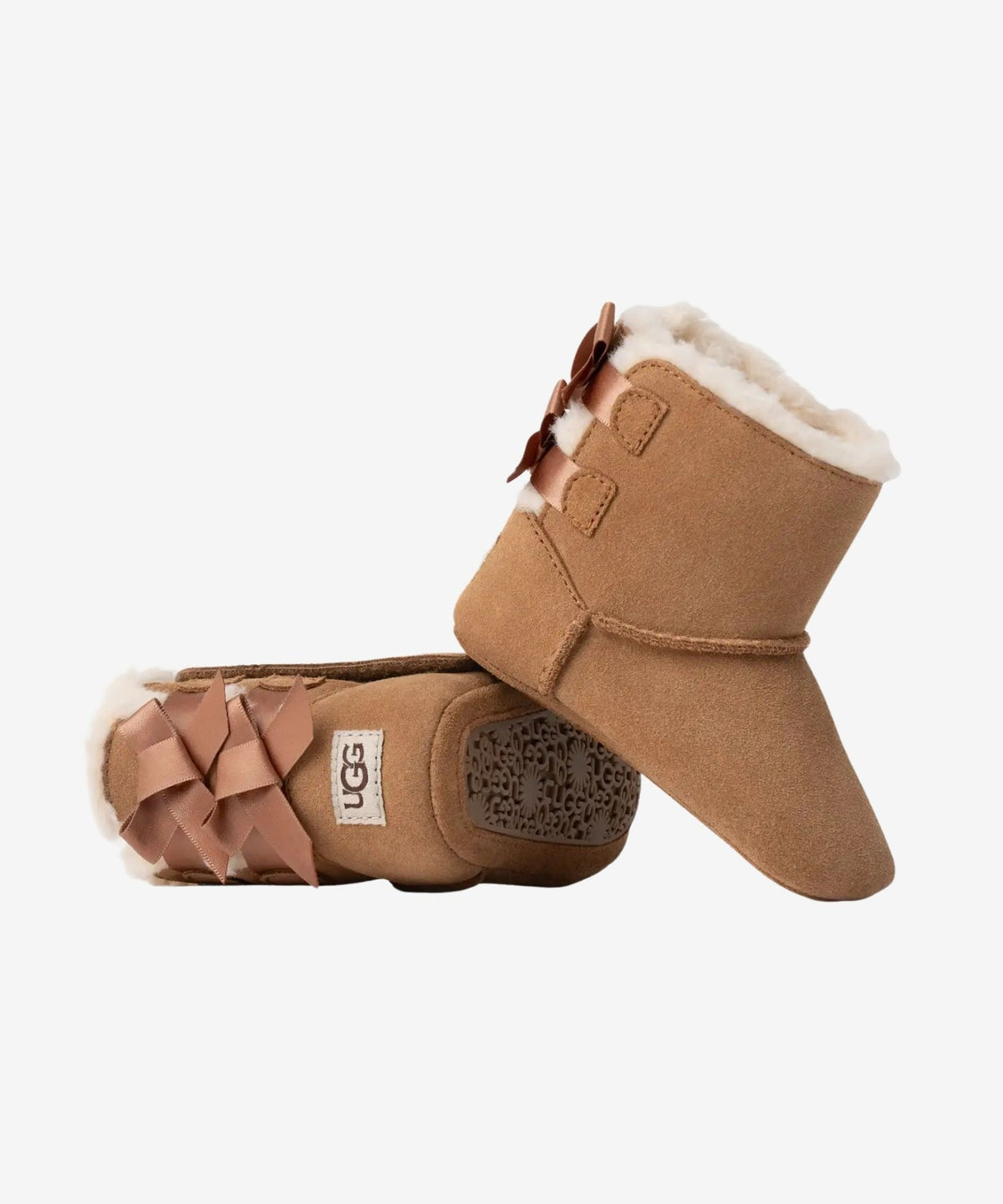 Baby Bailey Bow Støvle - Chestnut