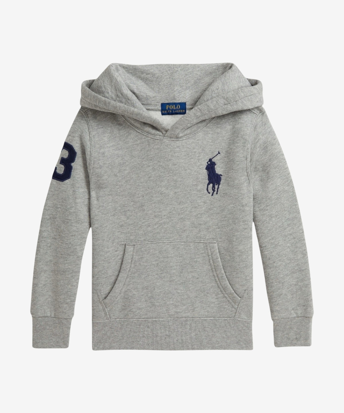 Hoodie m/Polo Logo - Andover Heather