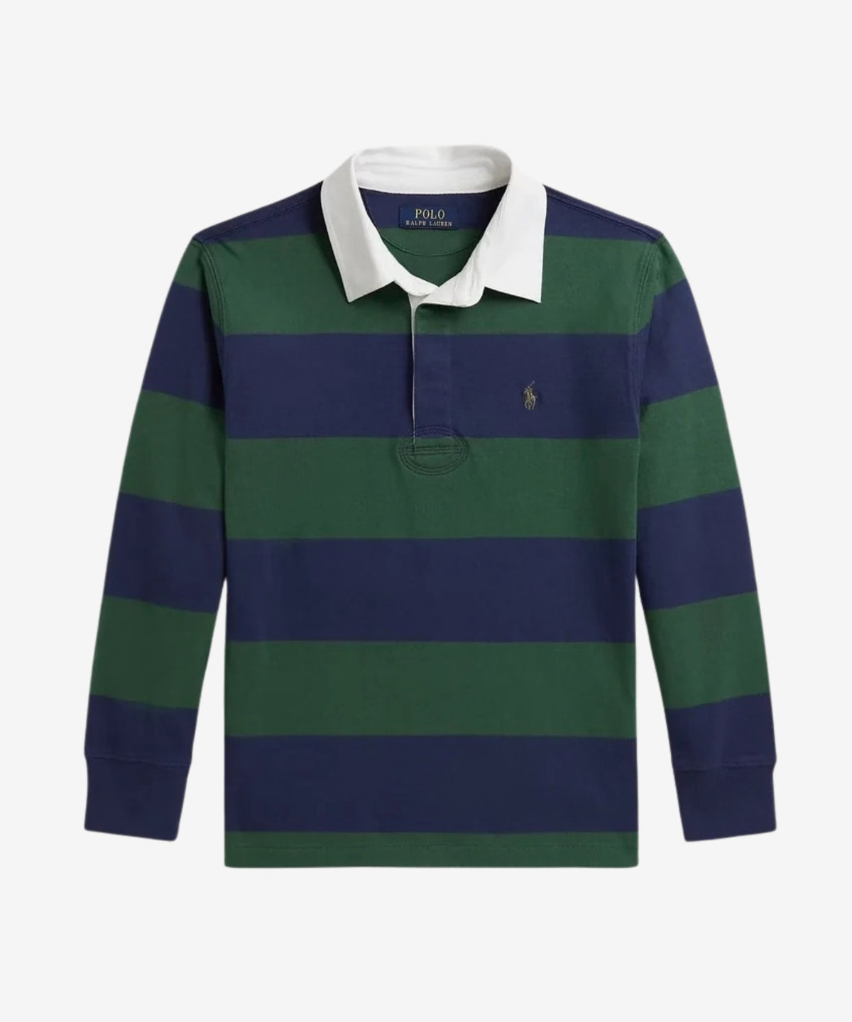 Rugby Polo T-shirt - Verano Green/Rustic Navy