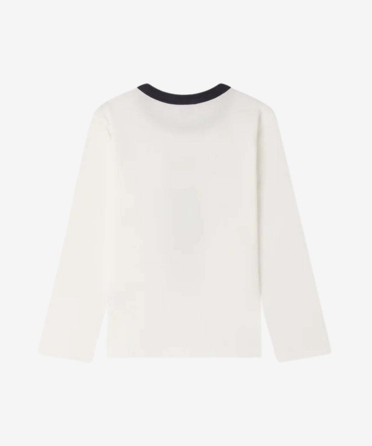 Bonpoint x Maison Kitsuné Tadda Langærmet T-shirt - Blanc Lait