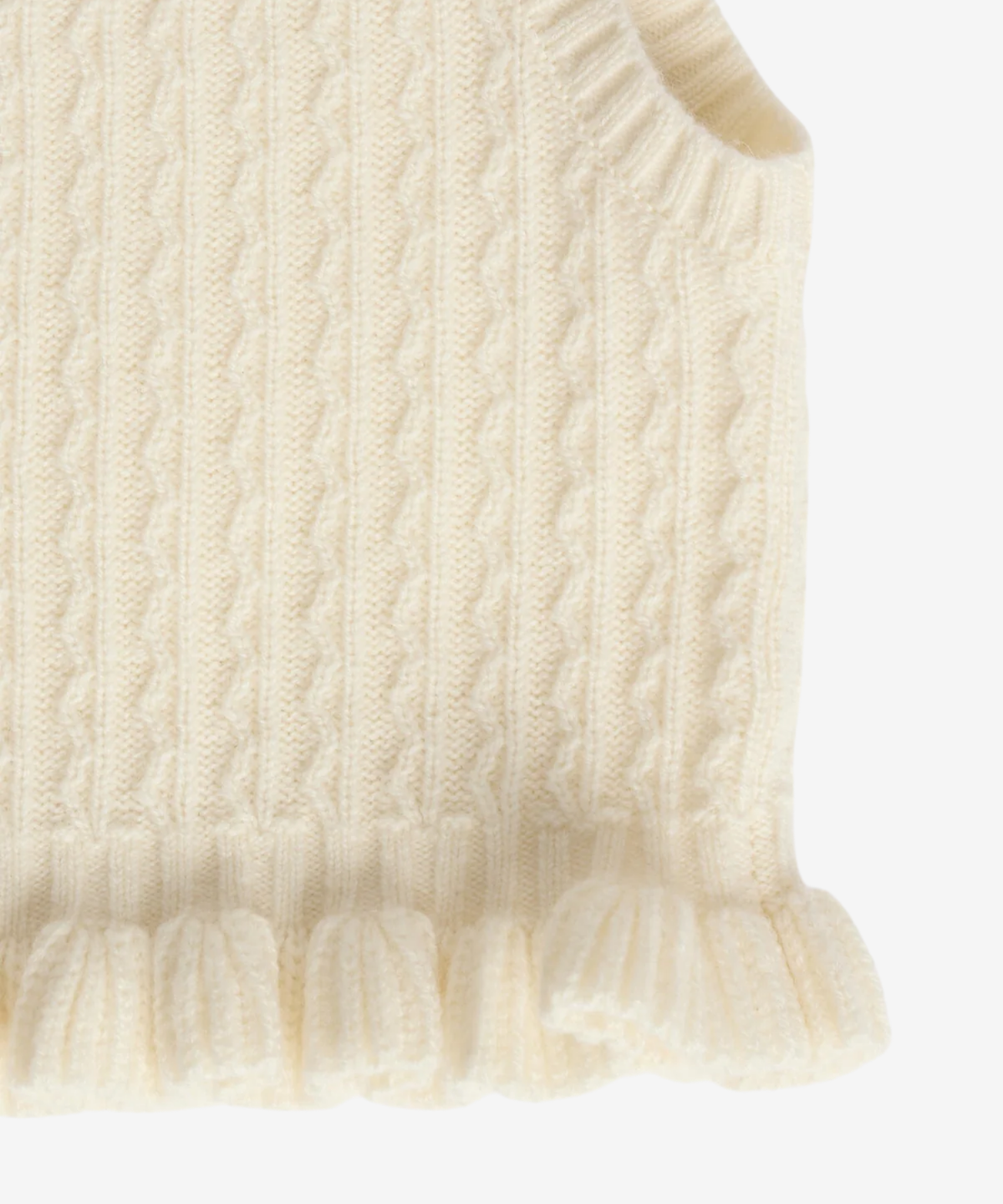 Melitza Uld Cashmere Elefanthue - Blanc Lait
