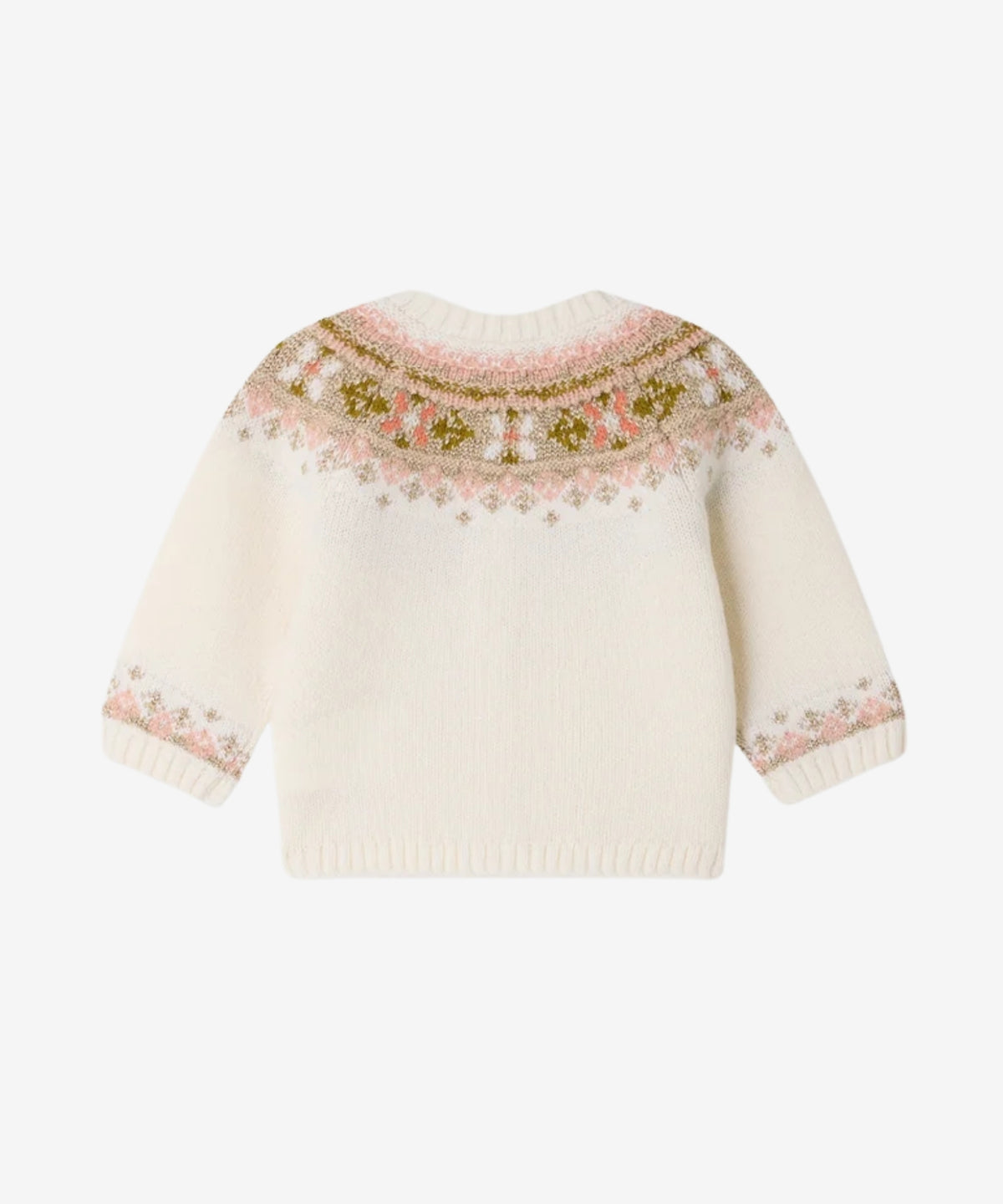 Maylia Uld Cardigan - Blanc Naturel