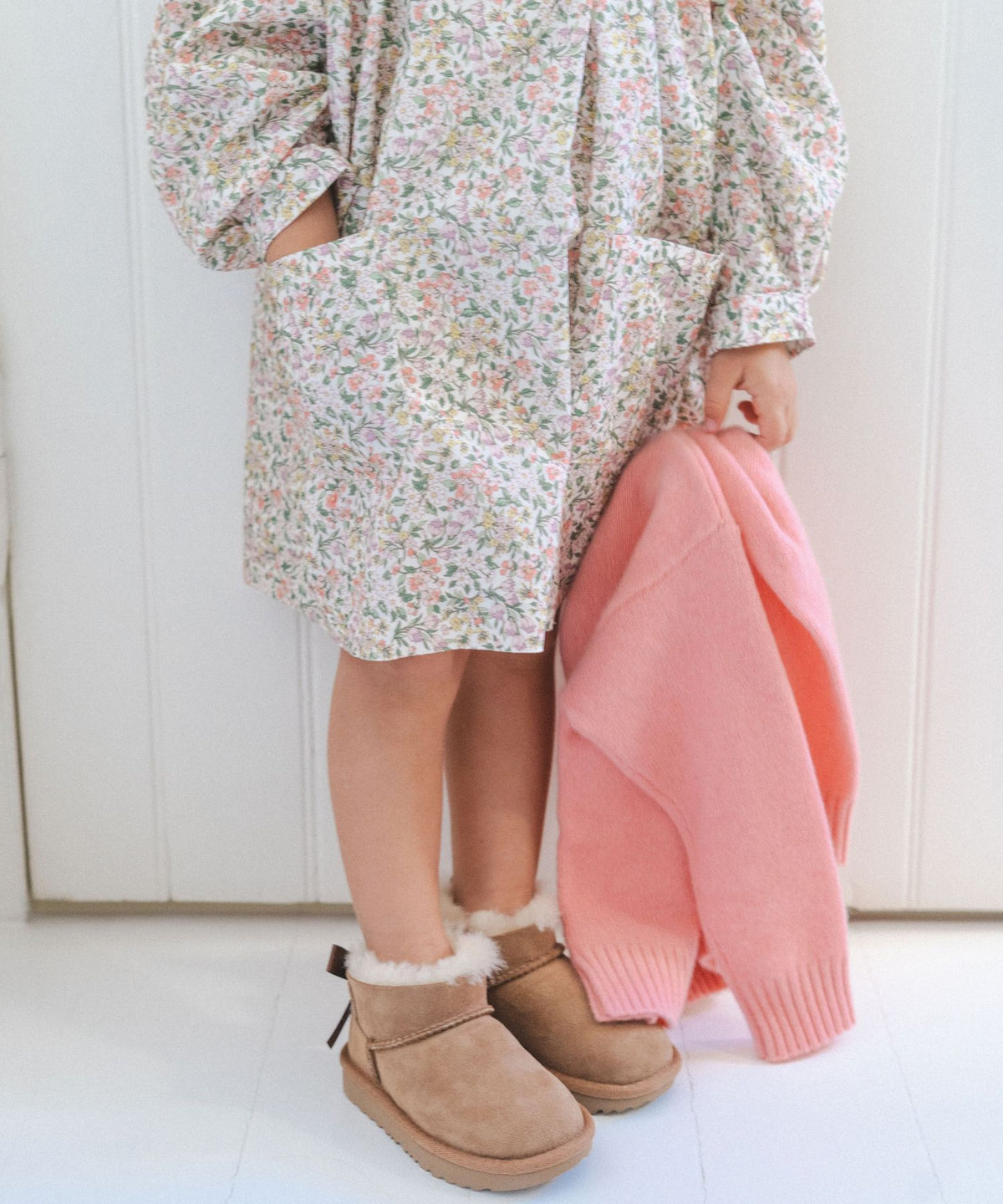 Audrey Liberty Babyfløjls Kjole - Nazanin