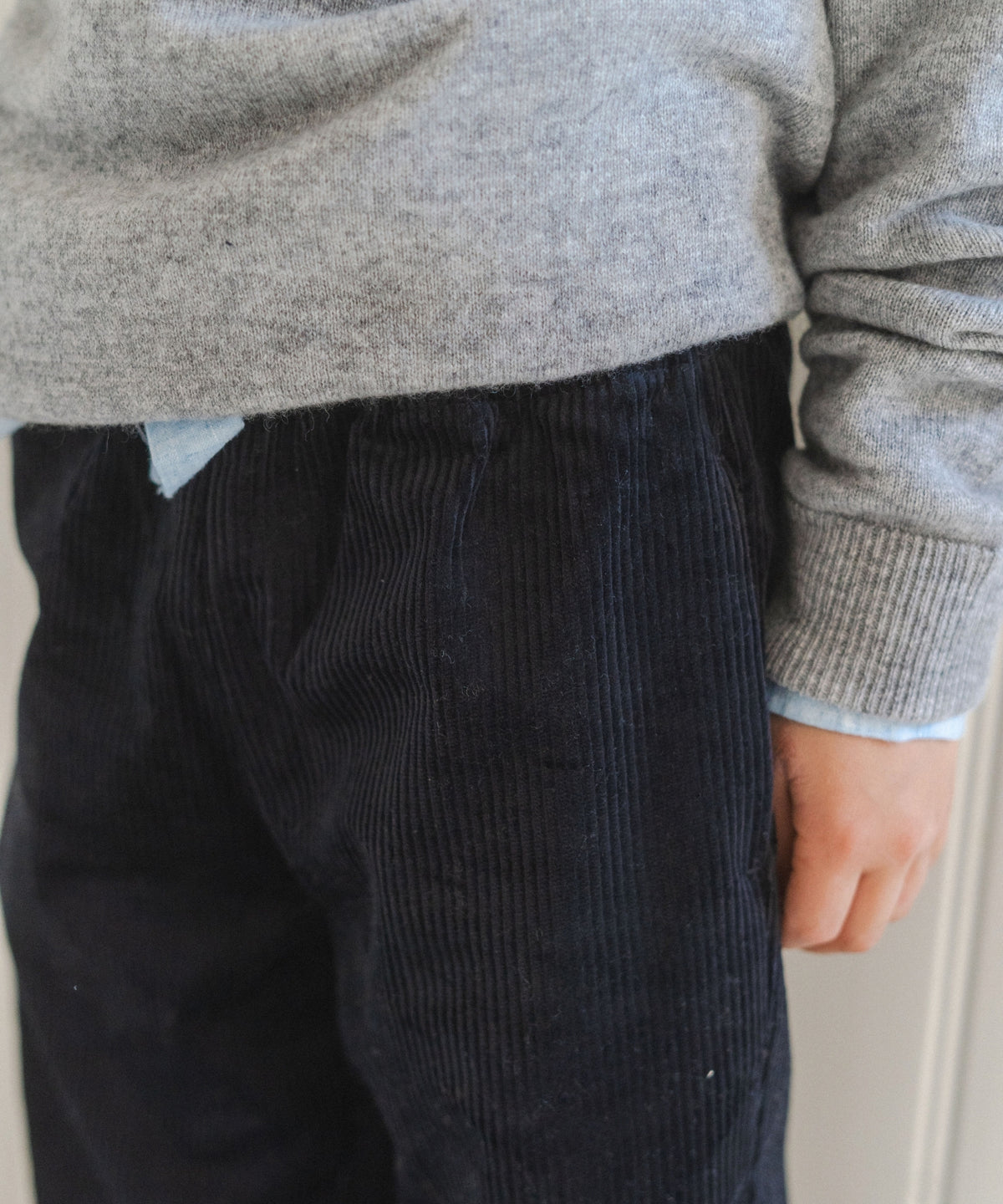 Holly Fløjlsbukser - Deadstock Navy