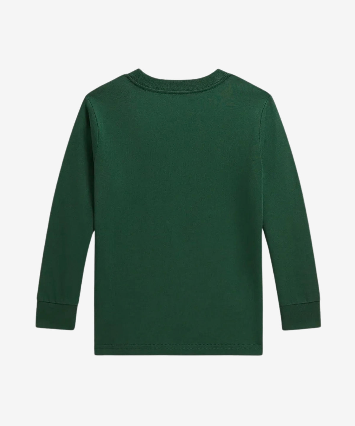Langærmet T-shirt m/Polo Logo - Verano Green