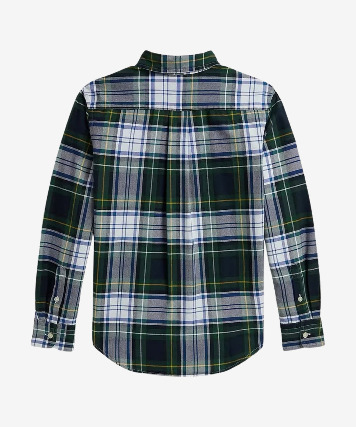 Skjorte - White Green Multi
