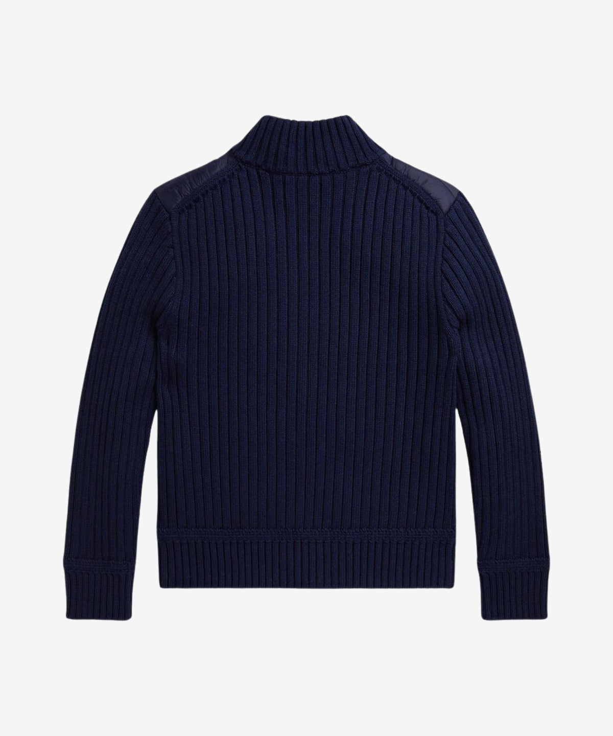 Vatteret Cardigan m/Lynlås - Newport Navy