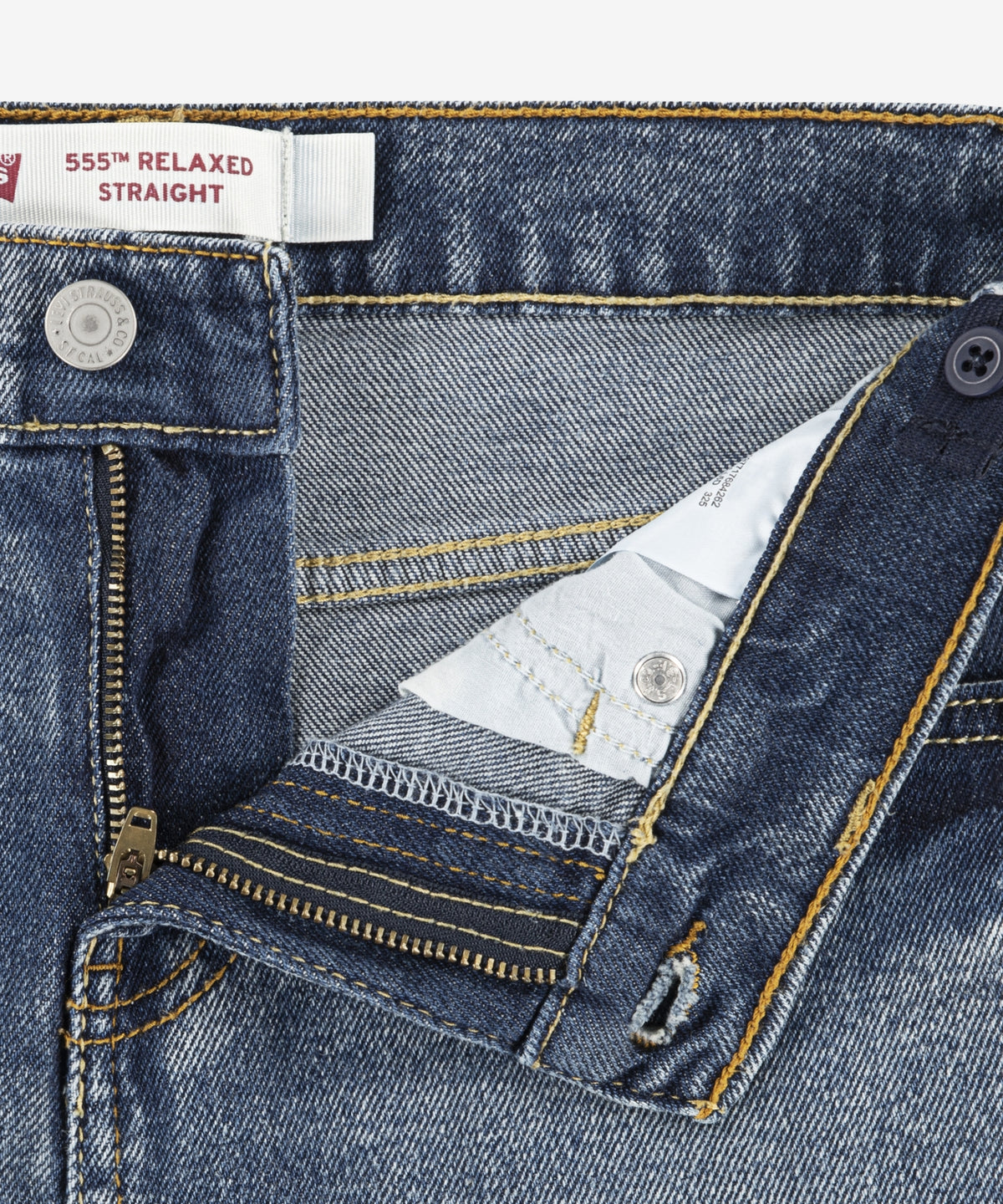 555 Relaxed Straight Jeans - Burbank