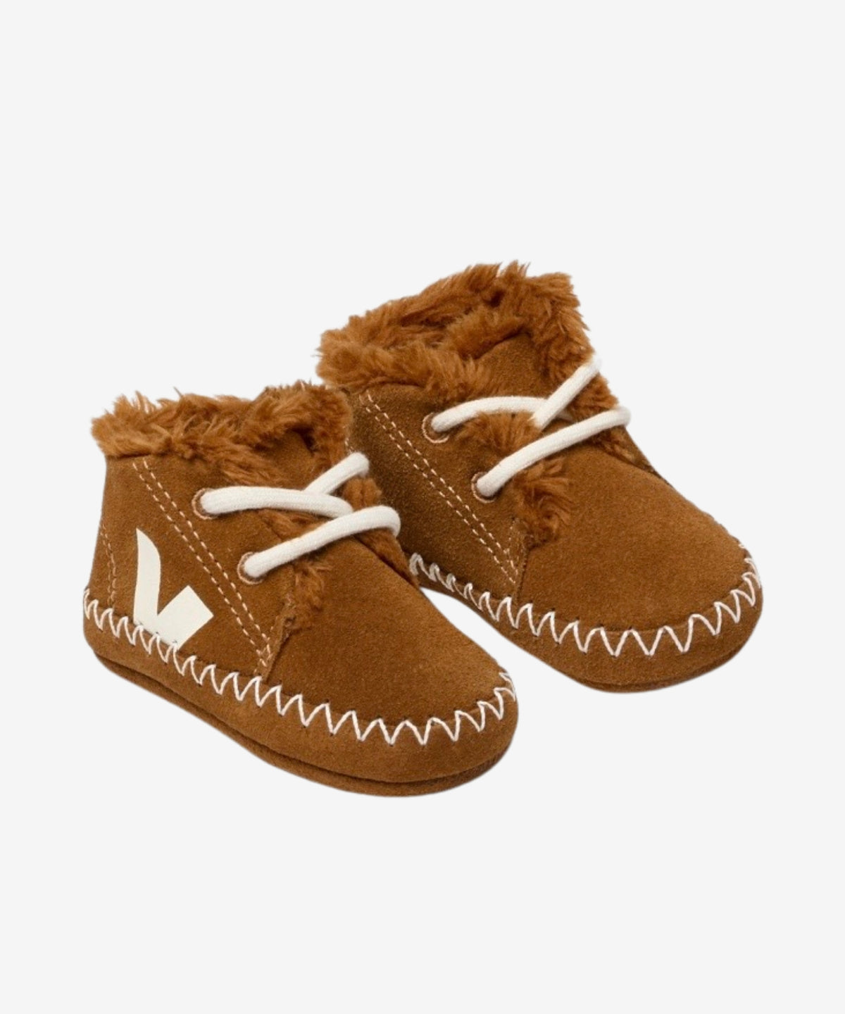 Veja X Bonpoint Baby Winter Light Zz Sneakers - Cognac/Cashew