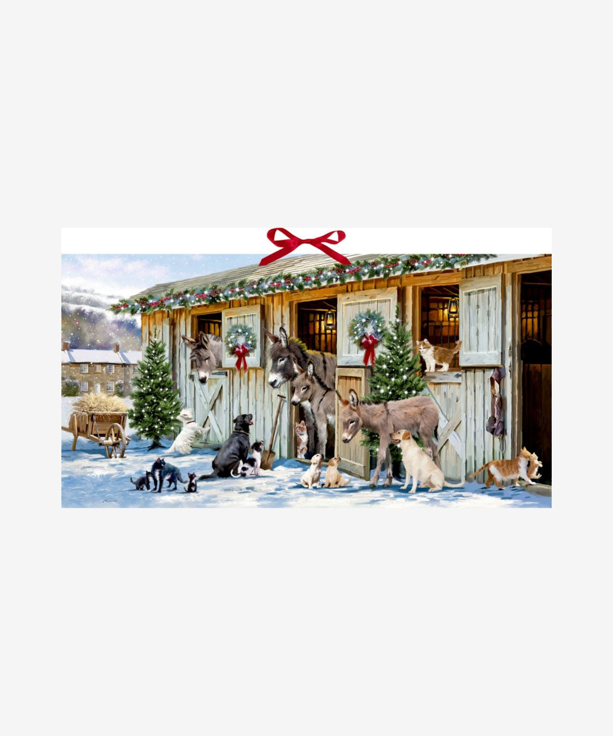 Christmas with the Animals in the Stable Julekalender - Multi