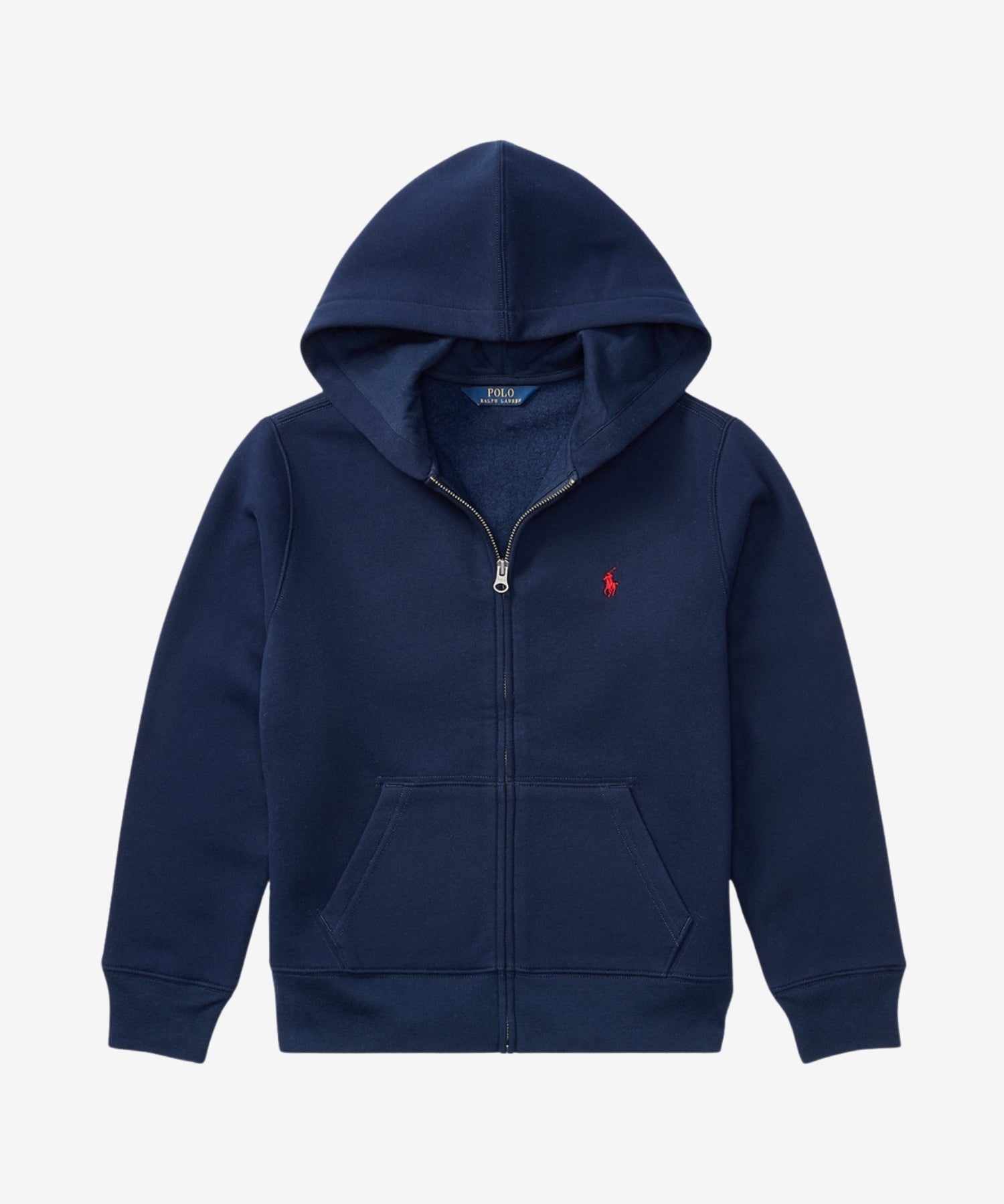 Ralph Lauren Hoodie m/Lynlås - Navy | Kalle Børnetøj & Sko