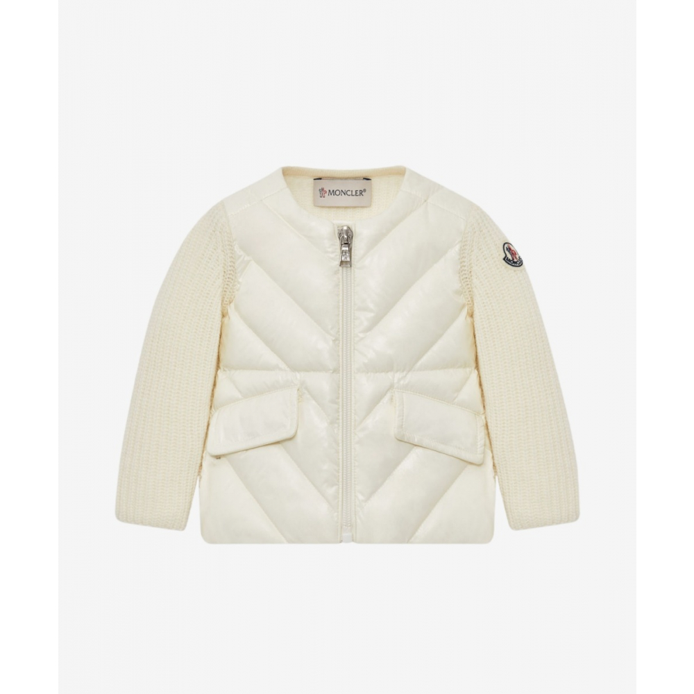 Vatteret Cardigan - Offwhite