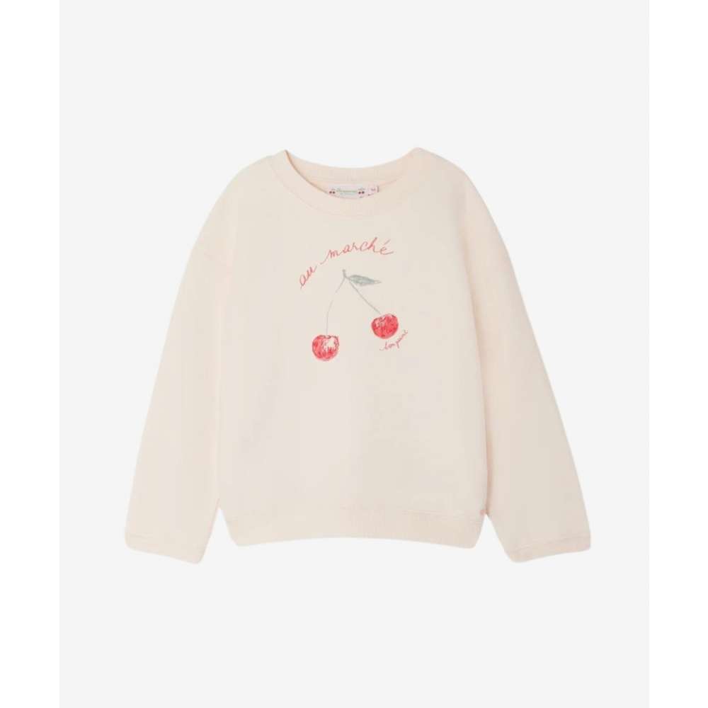 Fleurette Sweatshirt - Pink Camelia