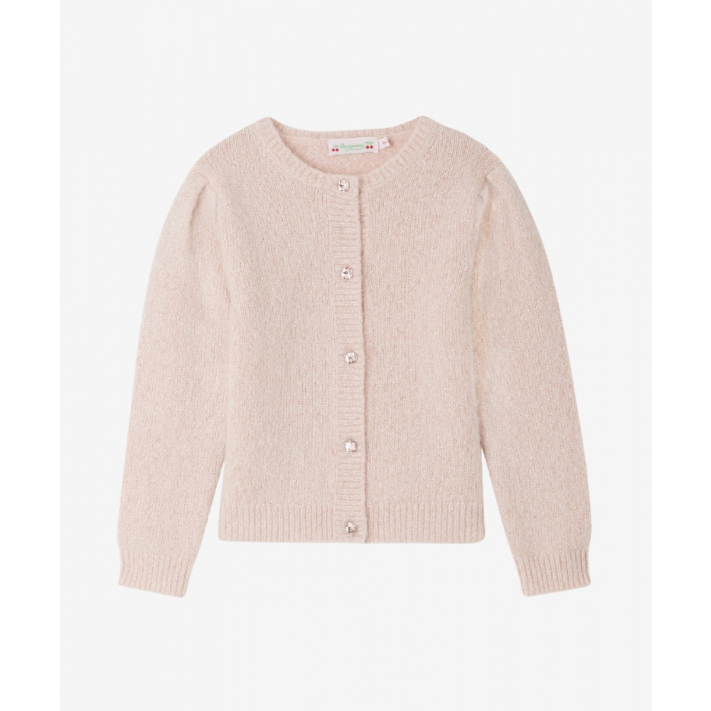 Ginella Cashmere Cardigan - Dusky Pink